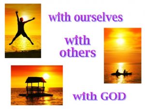 Ourselves, others and God