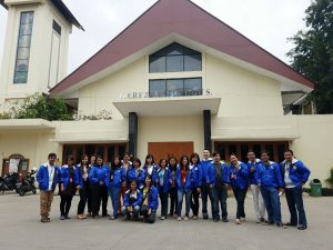 Persiapan berangkat menuju Civita Youth Camp, Ciputat.