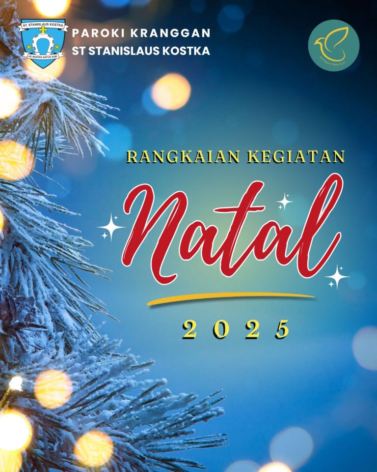 JADWAL LENGKAP MISA NATAL 2025 DAN MISA TAHUN BARU 2026 PAROKI-PAROKI KAJ
