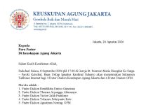 Keuskupan Agung Jakarta Akan Menggelar Misa Tahbisan Imamat bagi 10 Diakon pada Selasa, 8 September 2026, Pk. 17.00 WIB
